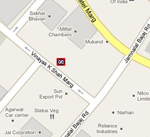 Kotak Mahindra Bank HQ Location Map