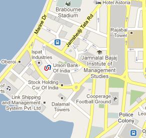Union Bank of India HQ Location Map