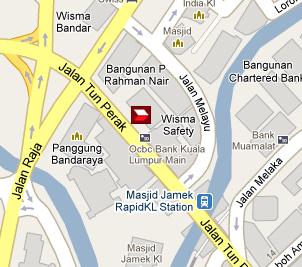 CIMB Bank HQ Location Map