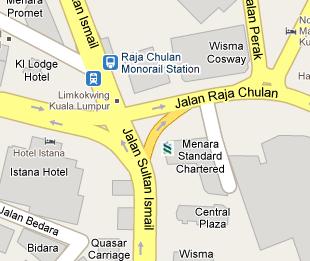 Standard Chartered Saadiq HQ Location Map