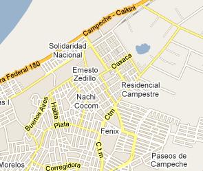 Bank of Mexico HQ Location Map