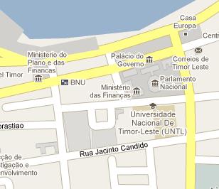 Banking and Payments Authority of Timor-Leste HQ Location Map
