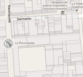 Central Bank of Argentina HQ Location Map