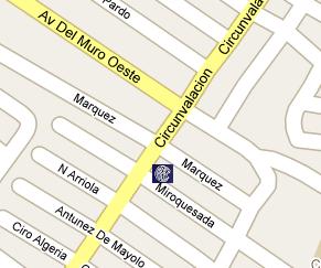 Central Reserve Bank of Peru HQ Location Map